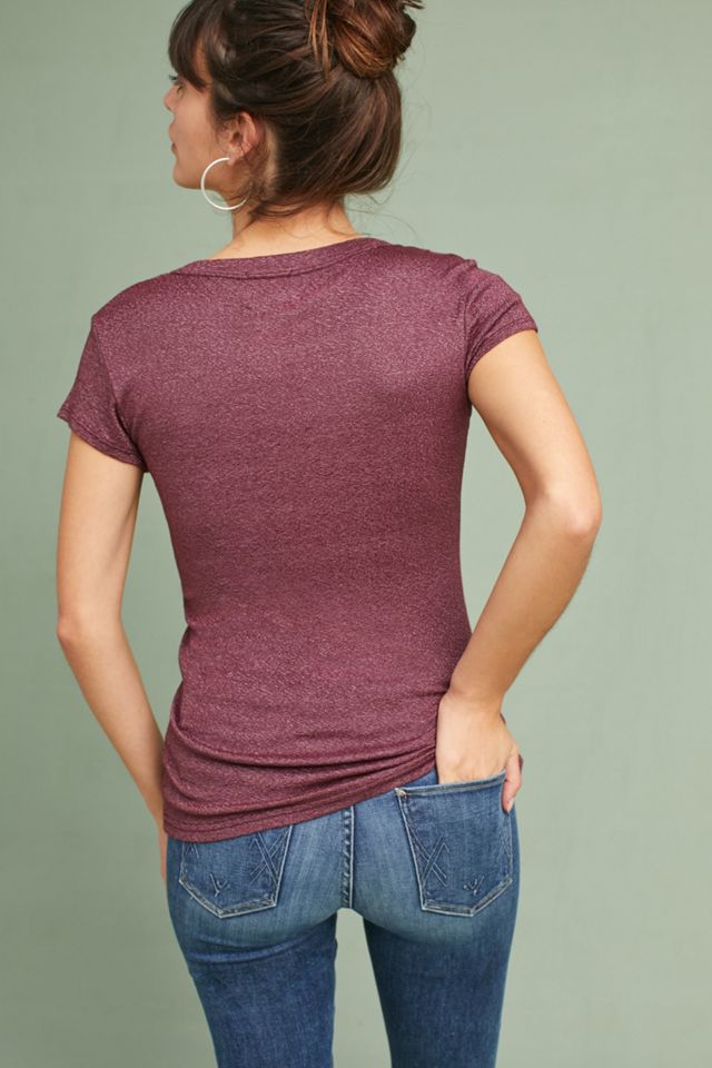 Michael Stars V-Neck Shine Tee #2