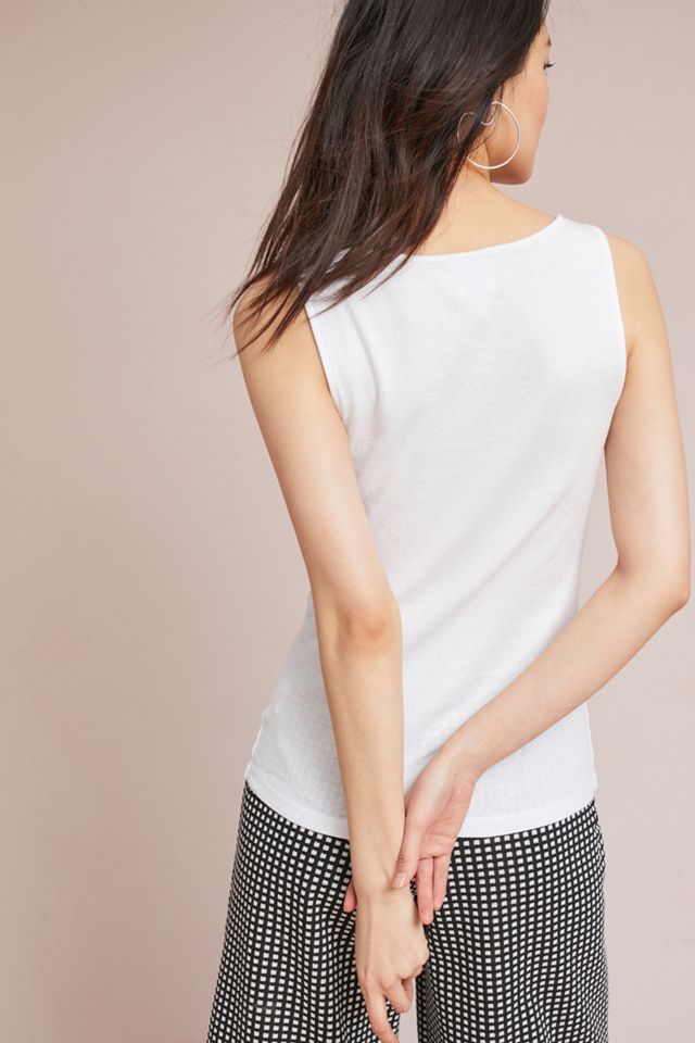 Michael Stars Boat-Neck Shine Tank #1