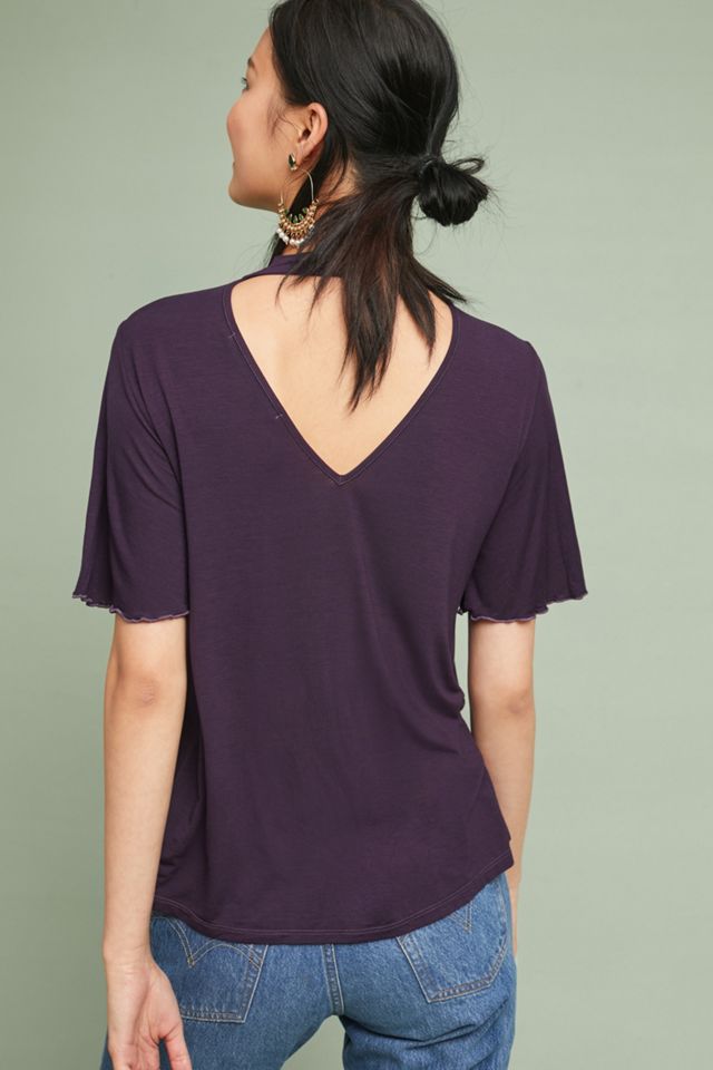 Michael Stars Mock Neck Top #1