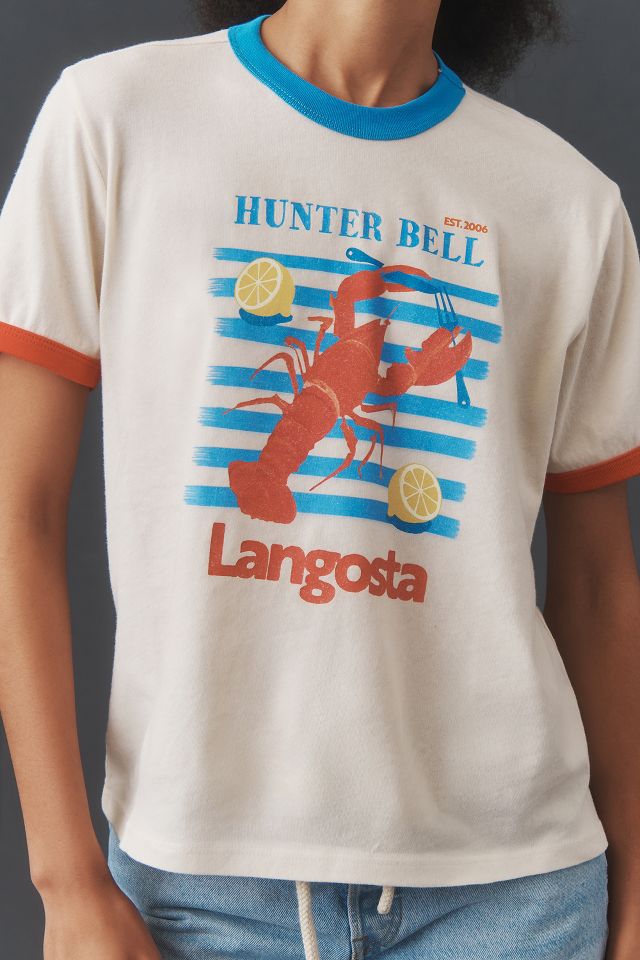 Hunter Bell Lobster Graphic Tee | Anthropologie