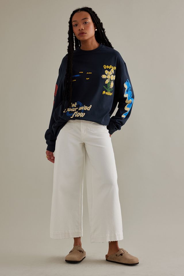 Damson Madder Graphic Long Sleeve Top #3