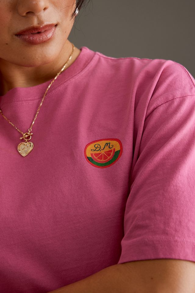 Damson Madder Grapefruit Graphic T-Shirt #5