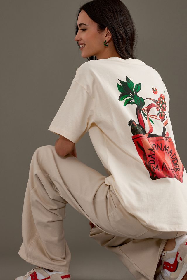 T-shirt boyfriend à manches courtes Market Damson Madder #2