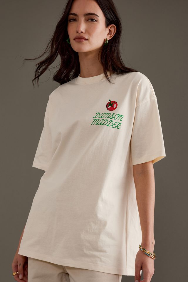 T-shirt boyfriend à manches courtes Market Damson Madder #1