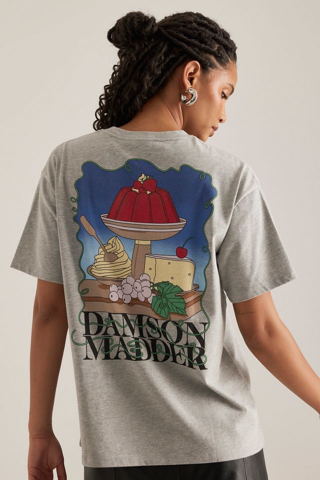 T-shirt Boyfriend Dessert Damson Madder #1