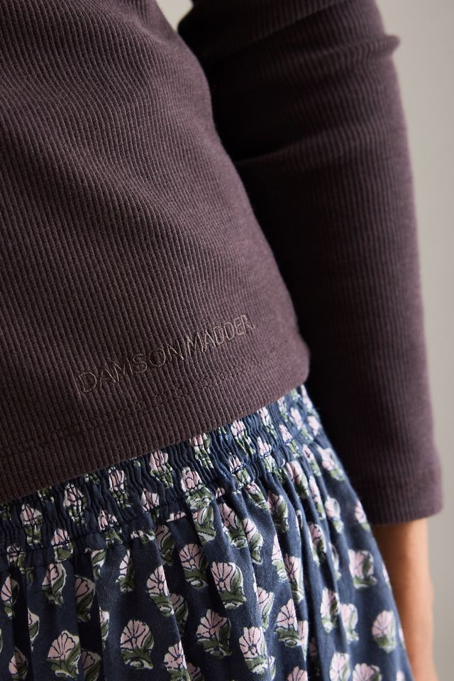 Cardigan frou-frou Varsha Damson Madder #5