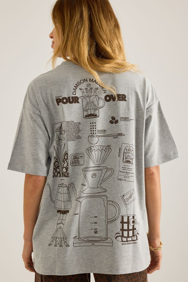 T-shirt Damson Madder Pour Over Coffee #1