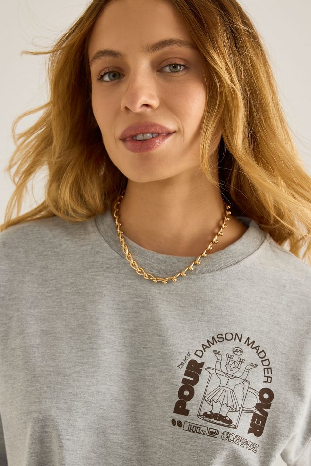 T-shirt Damson Madder Pour Over Coffee #4