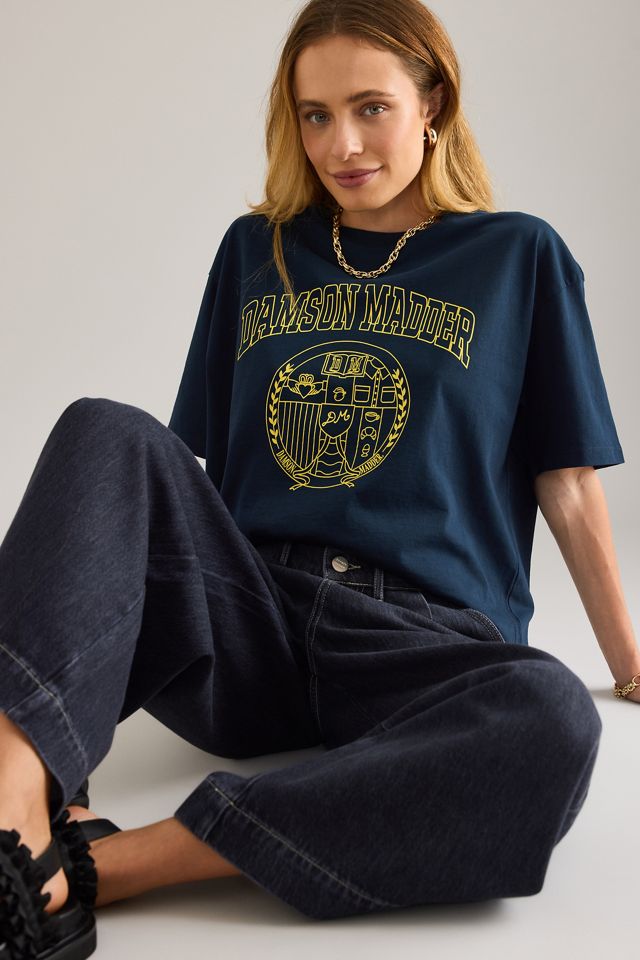 Damson Madder Collegiate Short-Sleeve T-Shirt #5