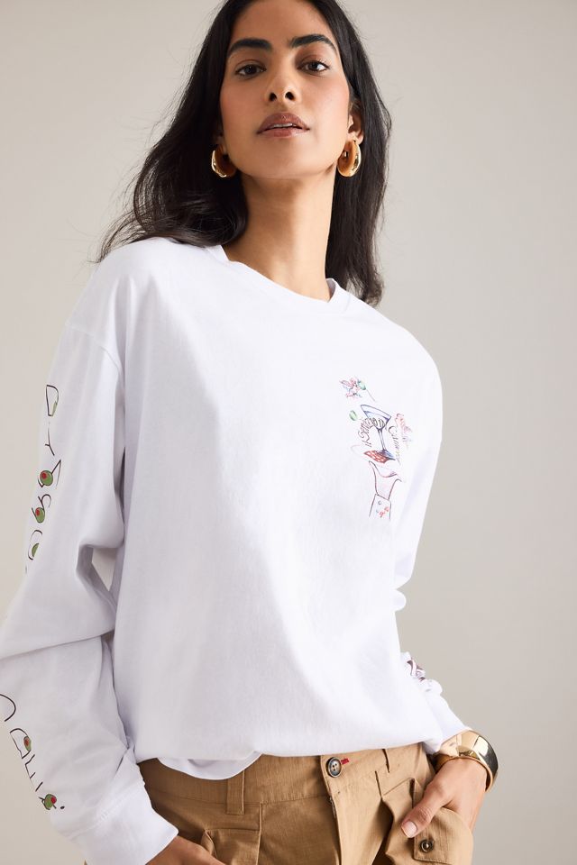 Camiseta de manga larga Damson Madder Olive Hotel #3