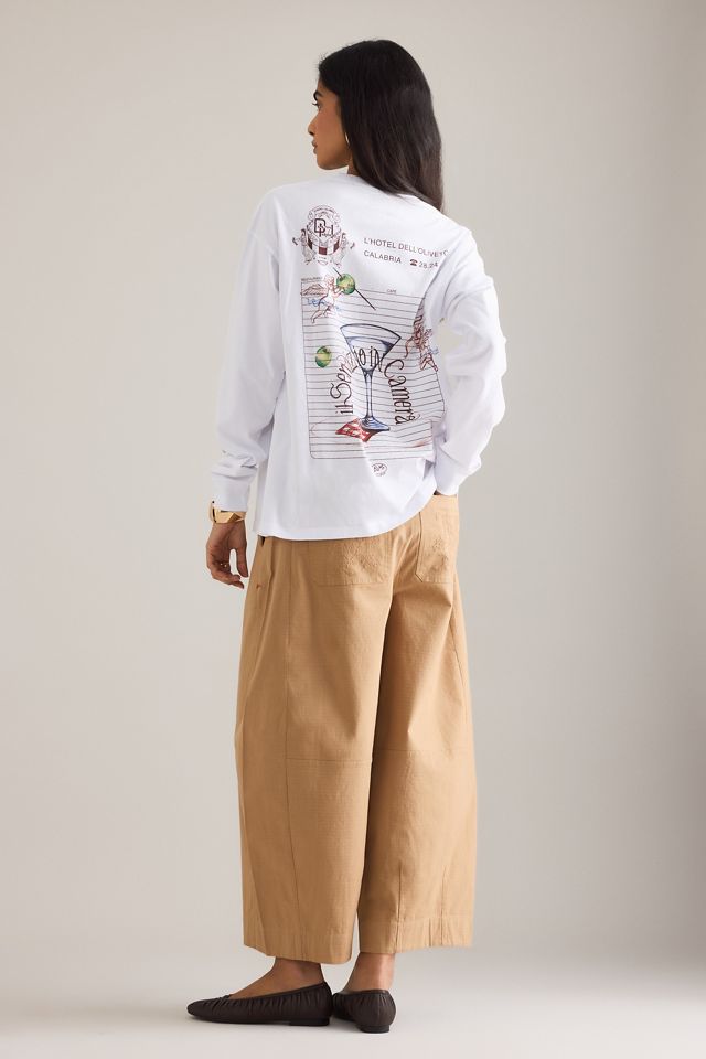 Camiseta de manga larga Damson Madder Olive Hotel #1