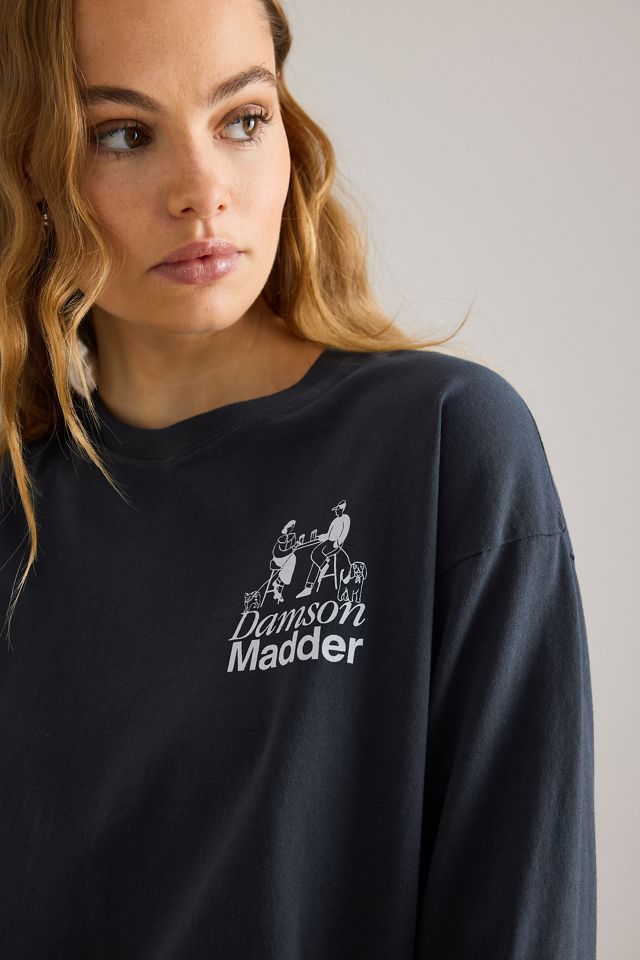 Damson Madder Dog Walker Graphic Long-Sleeve T-Shirt #4