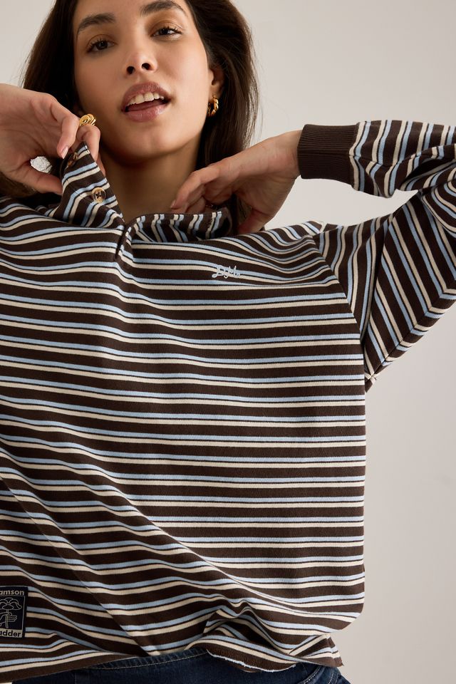 Damson Madder Remi Stripe Rugby Top #4