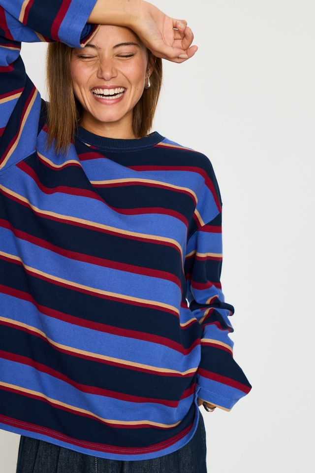 Damson Madder Ali Long-Sleeve Stripe Top #2