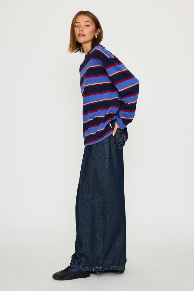 Damson Madder Ali Long-Sleeve Stripe Top #1