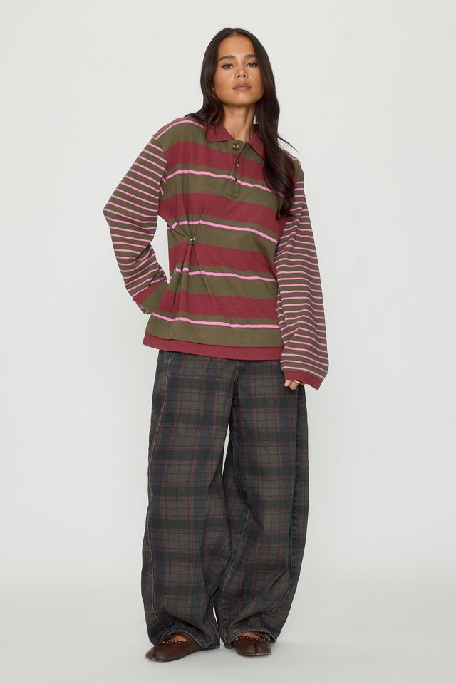 Damson Madder Noah Cinch Rugby Top #1