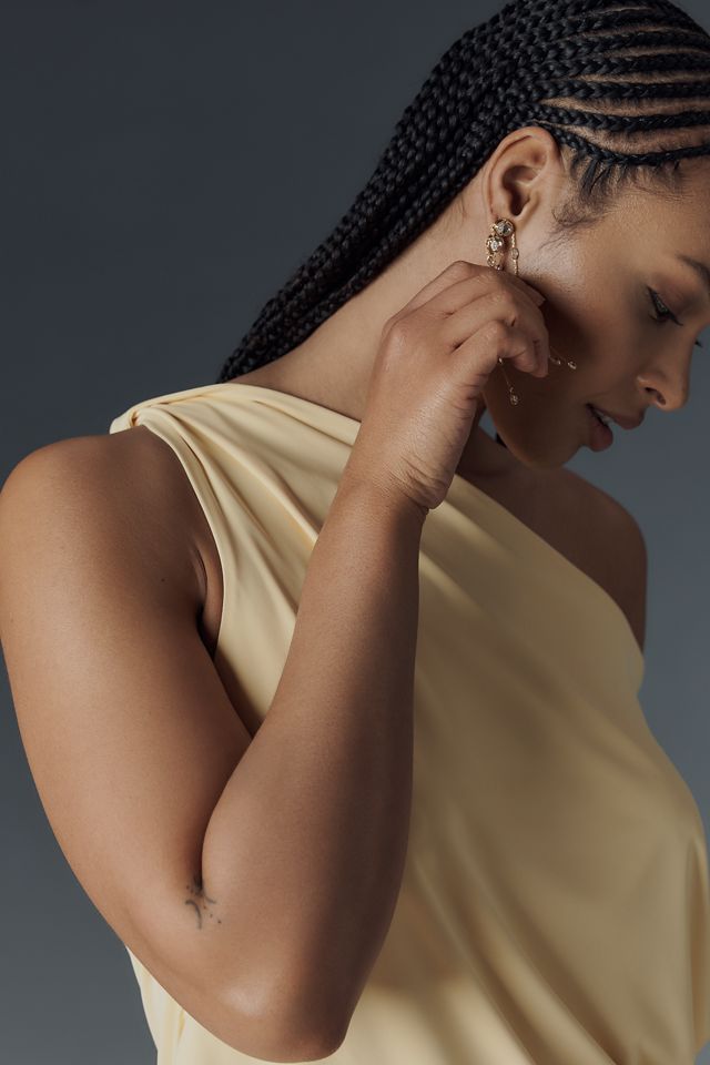 NIA Fraise Off-The-Shoulder Top #3