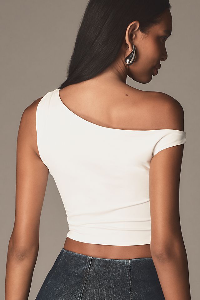 NIA Jack Ruched One-Shoulder Top | Anthropologie NIA Jack Ruched One-Shoulder Top | Anthropologie
