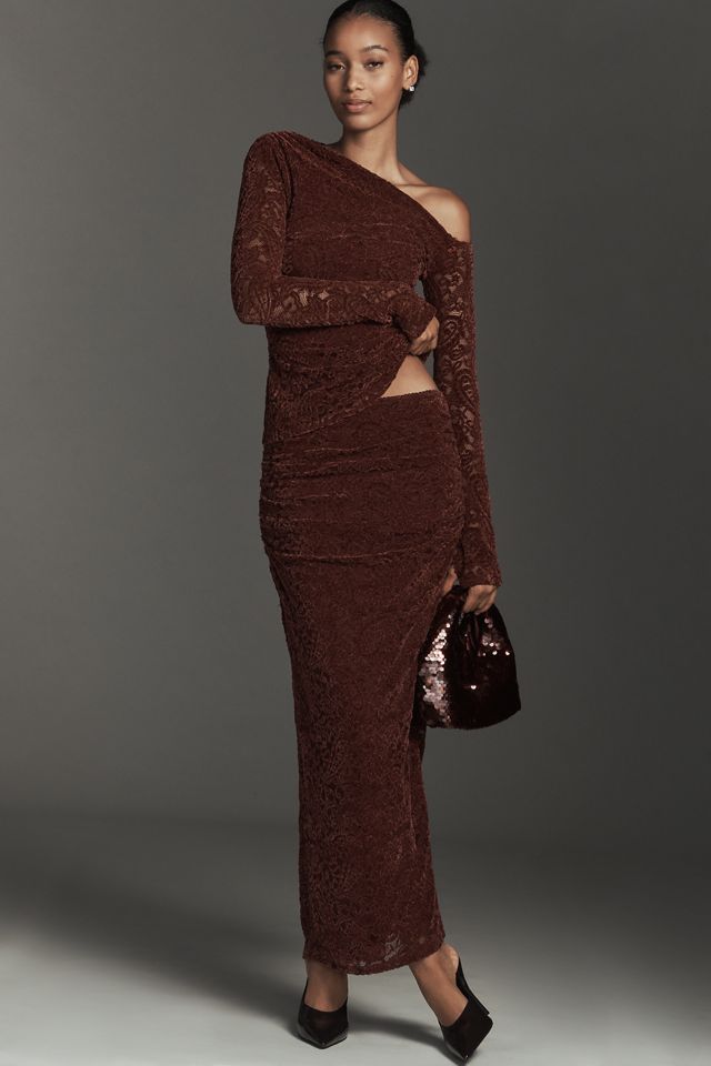 NIA Cleo Lace Off-Shoulder Top #3