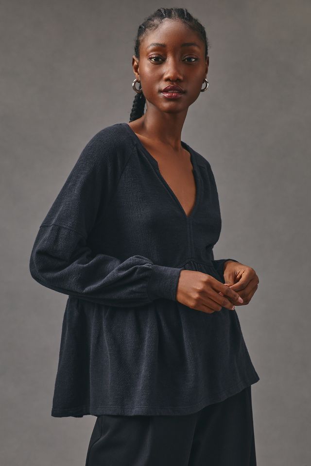 Pilcro Long-Sleeve Babydoll Top #4