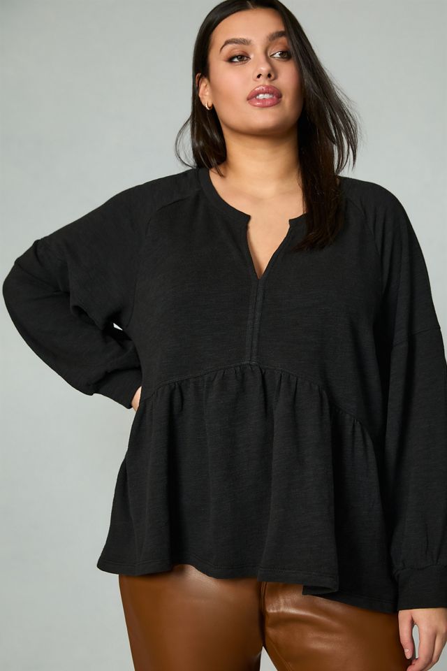 Pilcro Long-Sleeve Babydoll Top #8