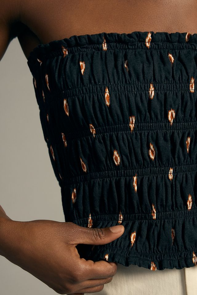 By Anthropologie Smocked Tube Top #3