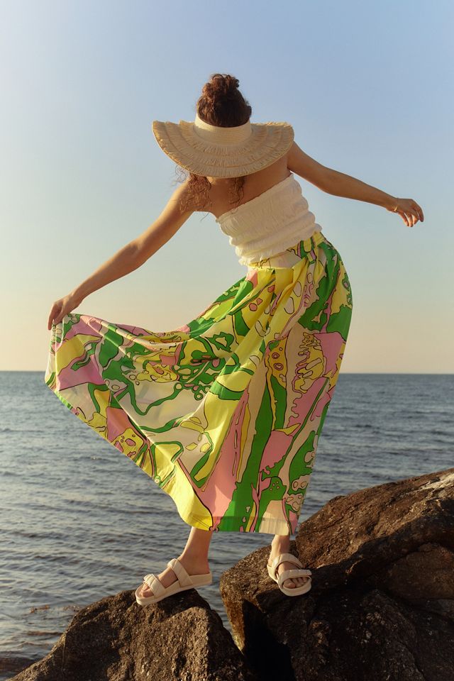 By Anthropologie Smocked Tube Top #5