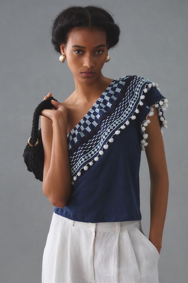 pon☆ANTHROPOLOGIE☆シルクトップス他1点 Sarah Hann Joslyn Lace Top | Anthropologie