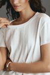 Pilcro Pleated Swing Tee