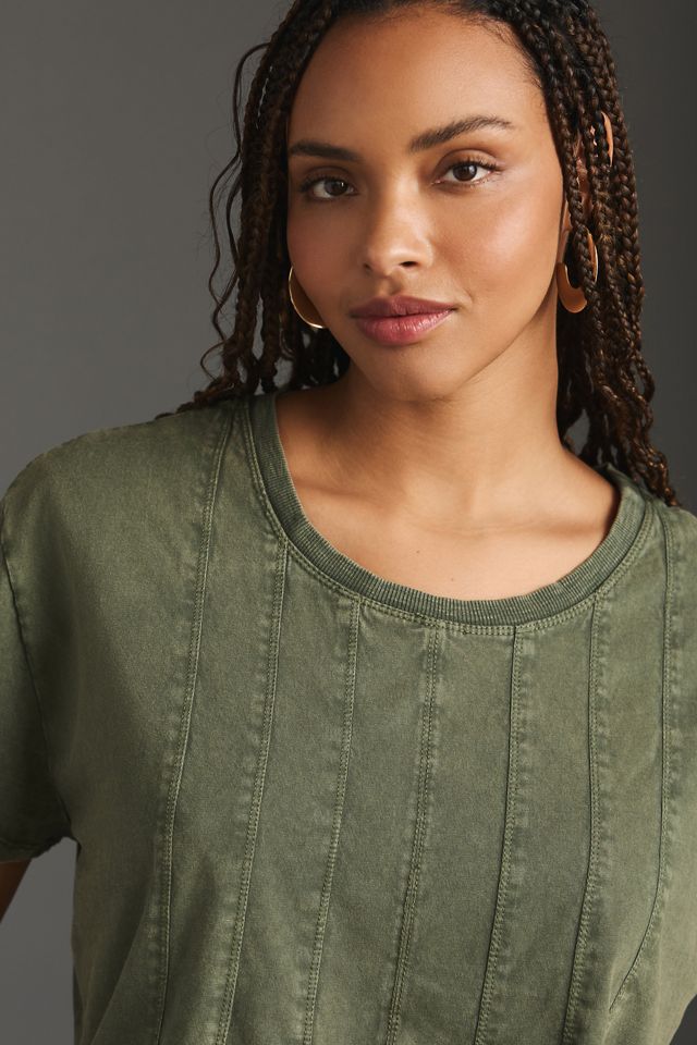 Pilcro Pleated Swing Tee #5
