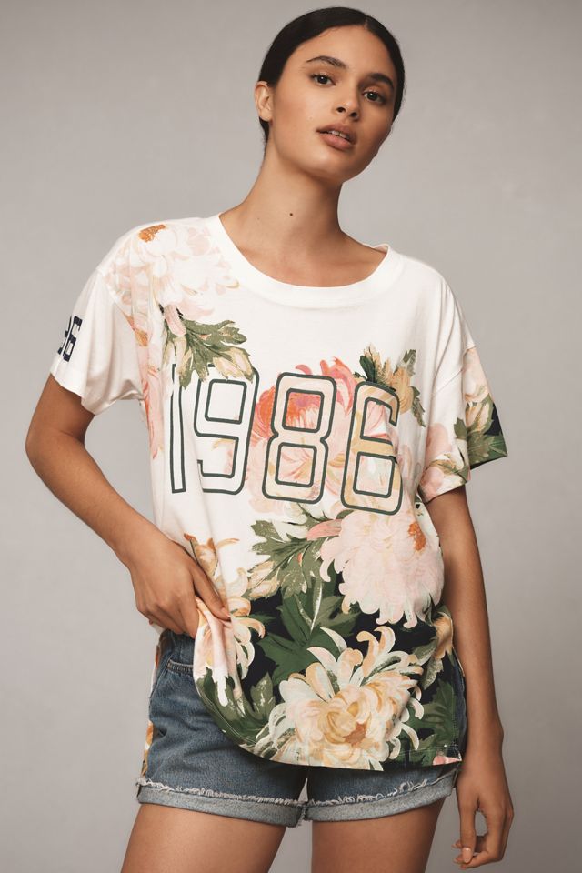 By Anthropologie Short-Sleeve Graphic Tee #1