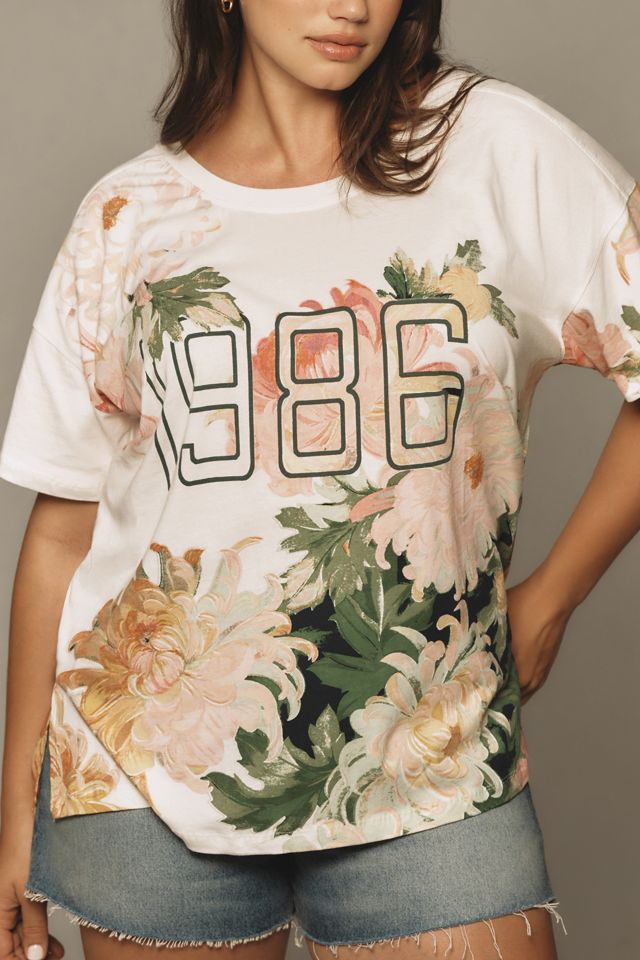 By Anthropologie Short-Sleeve Graphic Tee #7