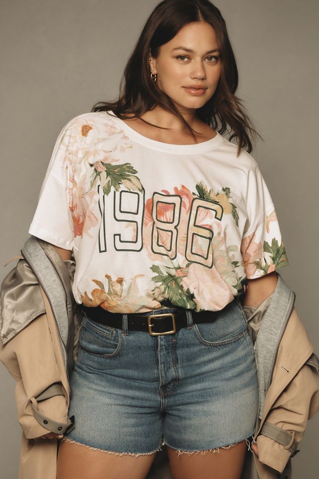 By Anthropologie Short-Sleeve Graphic Tee #4