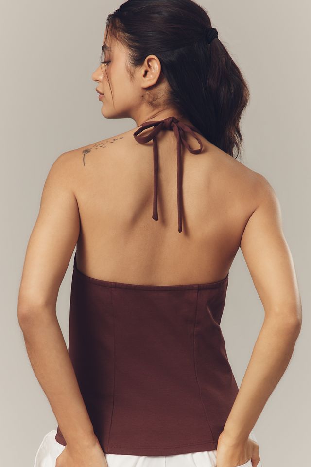 By Anthropologie Halter Vest #1