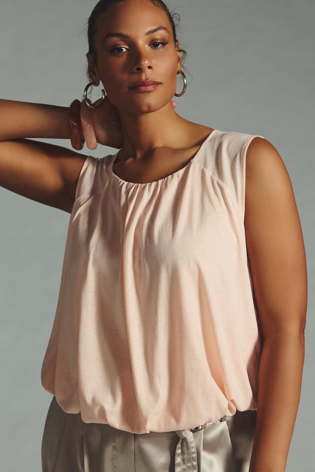 By Anthropologie Shimmer Bubble Top | Anthropologie