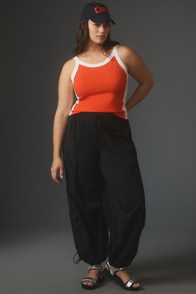 Pilcro Sporty Scoop-Neck Crop Tank #6