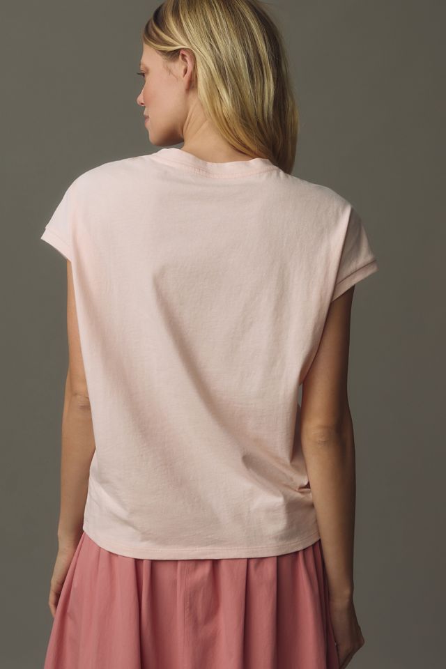 By Anthropologie Aperol Spritz Graphic Tee #1