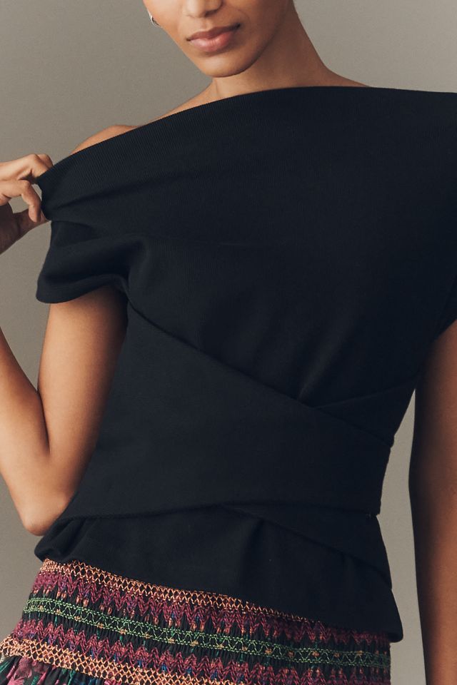 Hope for Flowers by Tracy Reese Wrapped Bodice Top #1