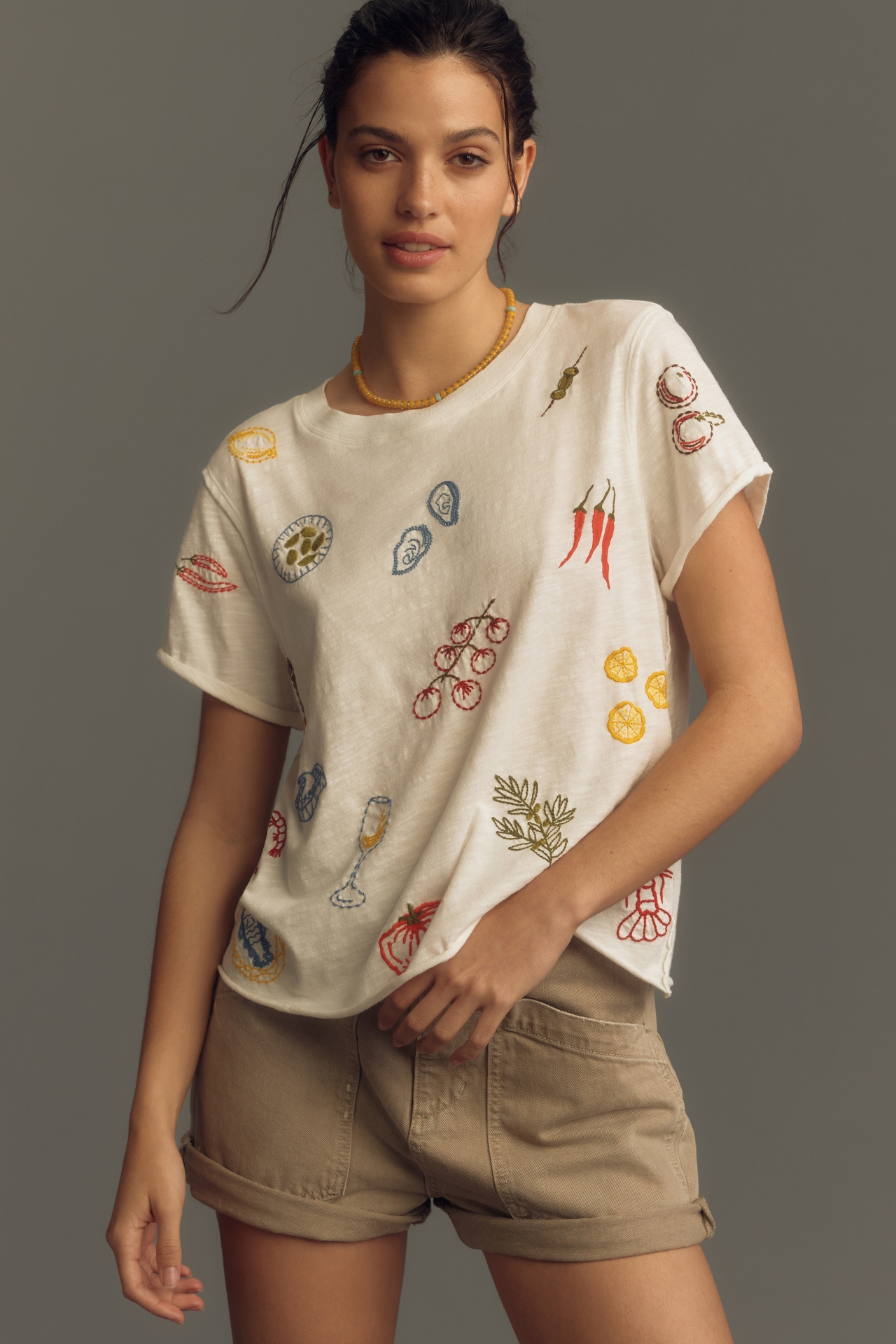 The Caitlin Boxy Tee by Maeve