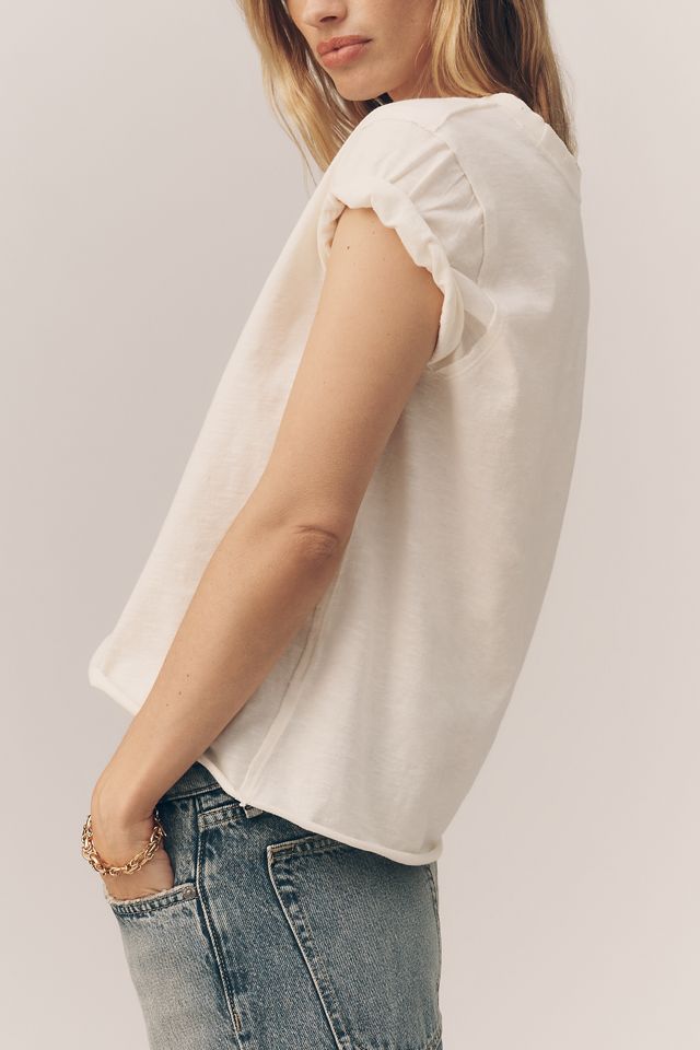 Maeve Caitlin Cotton Boxy Tee #3