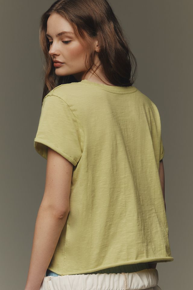 Maeve Caitlin Cotton Boxy Tee #1