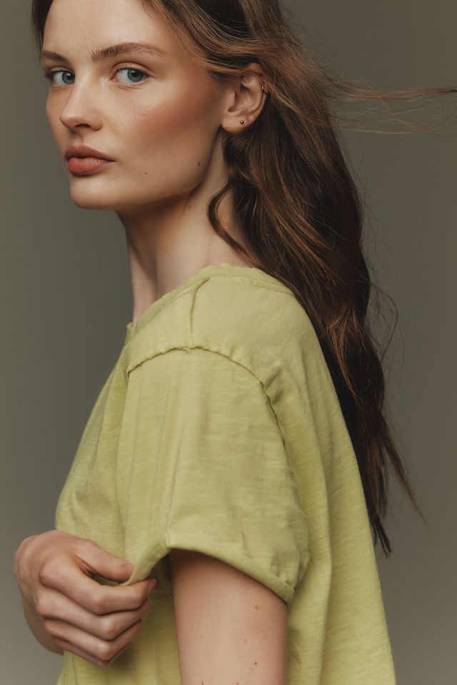 Maeve Caitlin Cotton Boxy Tee #3