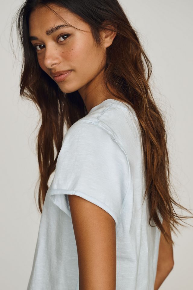 Maeve Caitlin Cotton Boxy Tee #1