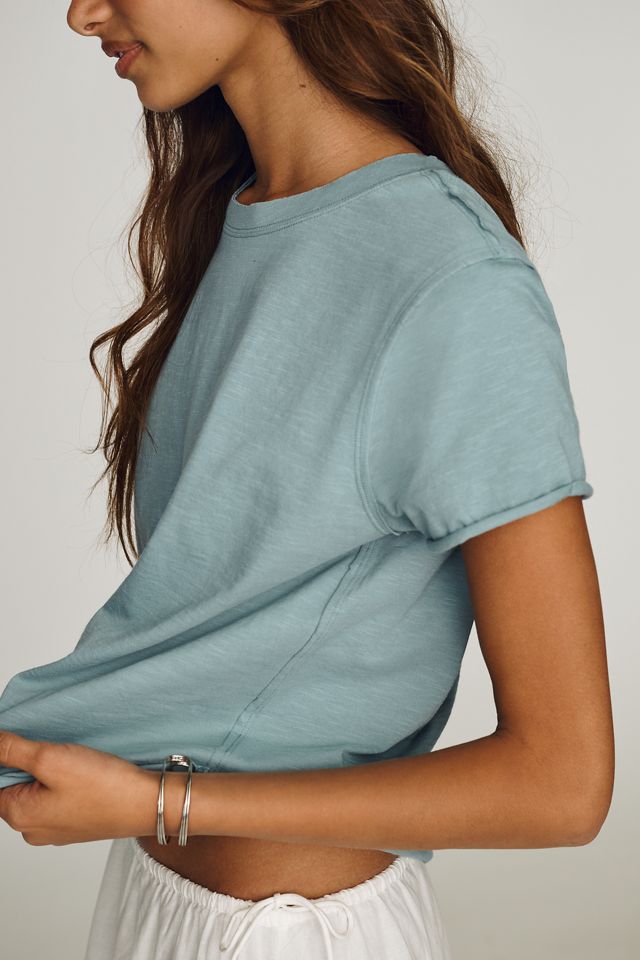 Maeve Caitlin Cotton Boxy Tee #1