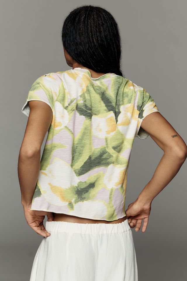 Maeve Caitlin Cotton Boxy Tee #1
