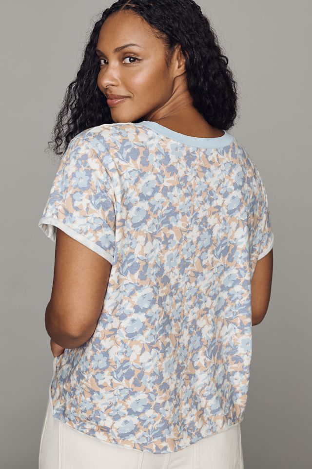 Maeve Caitlin Cotton Boxy Tee #6