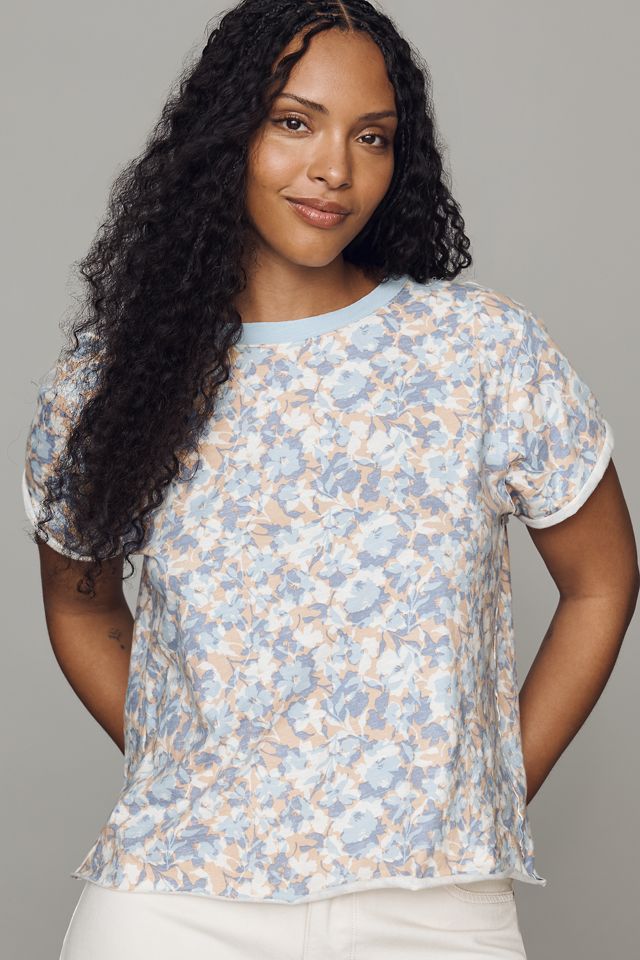 Maeve Caitlin Cotton Boxy Tee #4