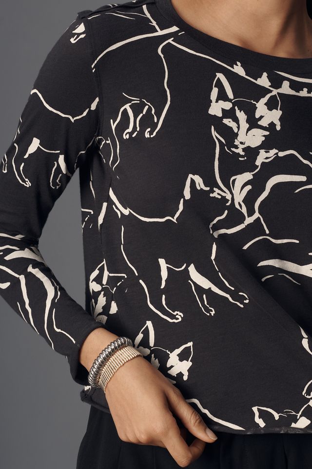 The Caitlin Boxy Tee by Maeve: Long-Sleeve Edition #5
