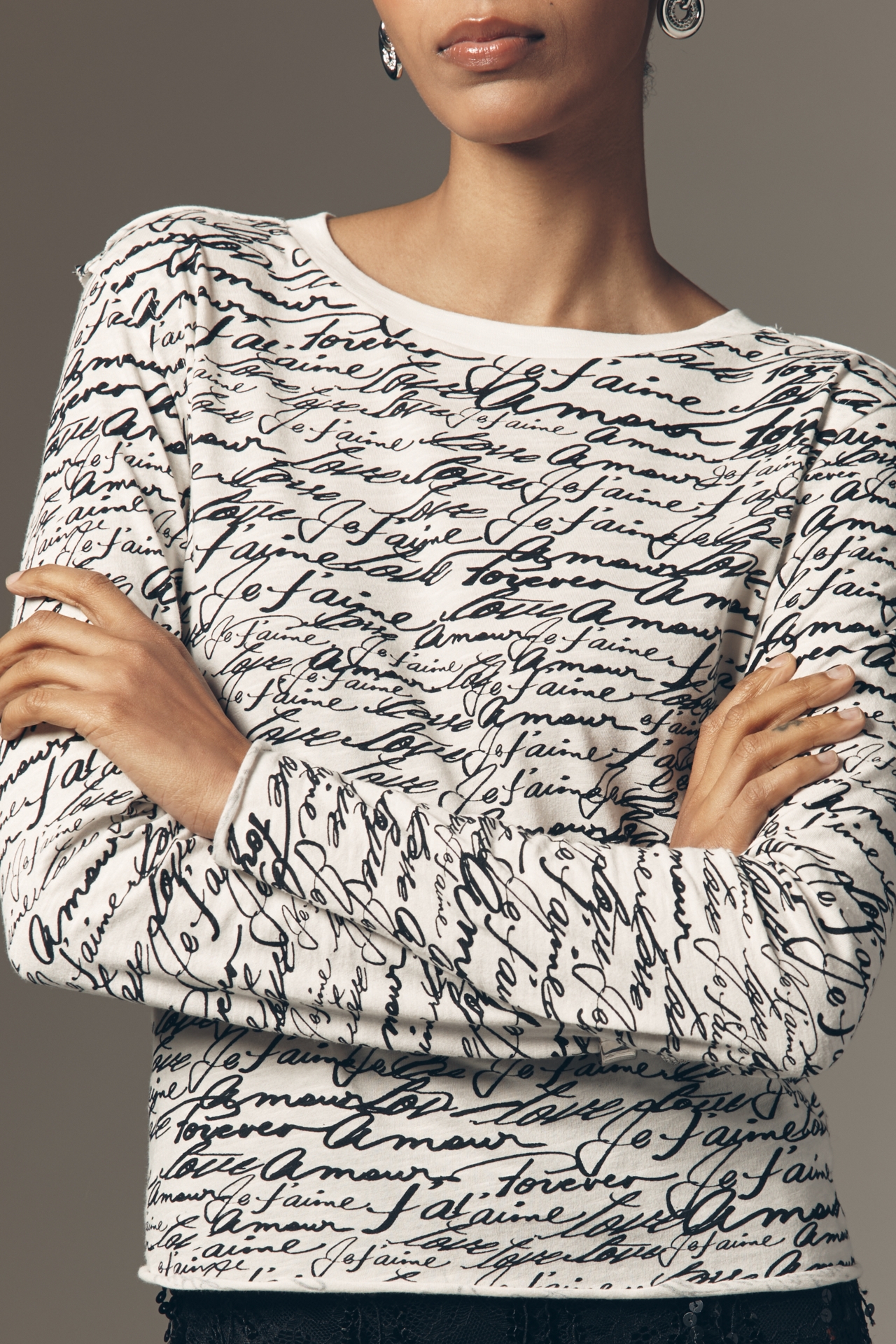 The Caitlin Boxy Tee by Maeve: Long-Sleeve Edition