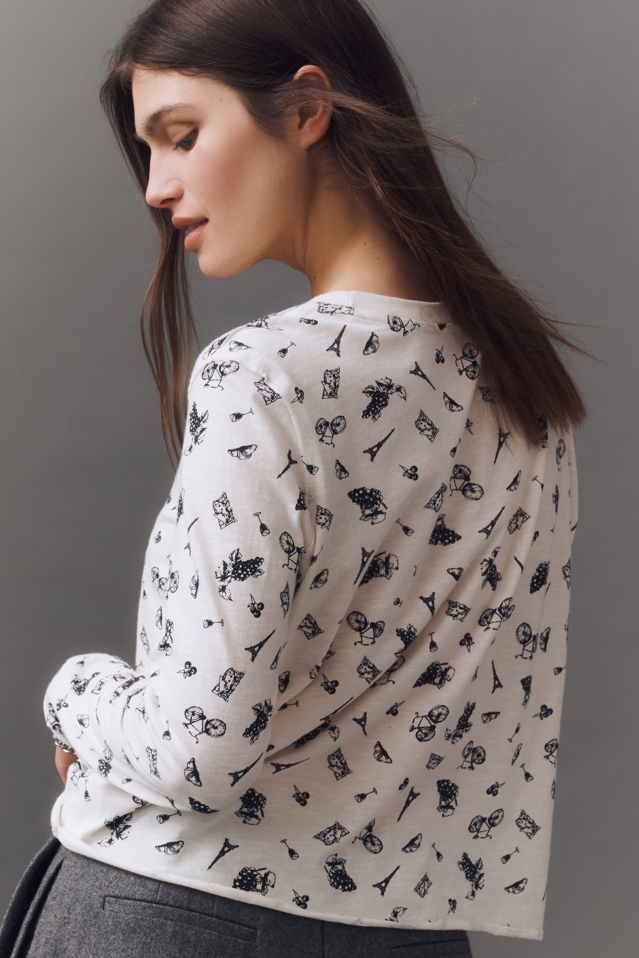 The Caitlin Boxy Tee by Maeve: Long-Sleeve Edition